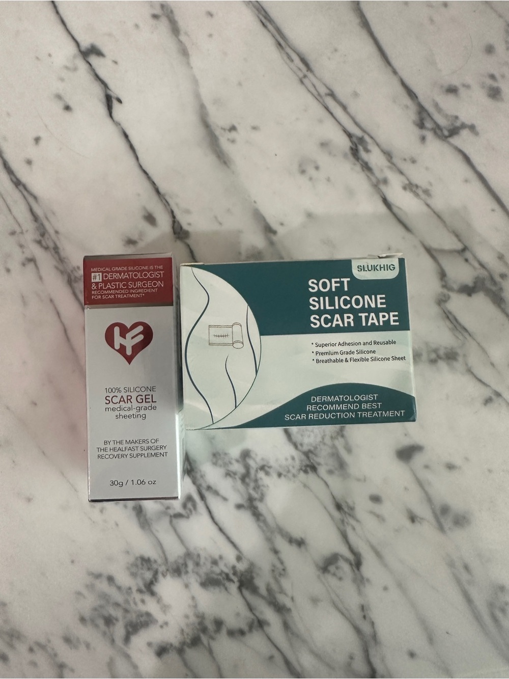 Soft Silicone Scar Tape and Scar Gel